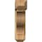 Ekena Millwork Funston Craftsman Rough Sawn Bracket w/ Offset Brace, Western Red Cedar, 8"W x 30"D x 30"H BKT0806X30X30FST04RWR - alternate 3